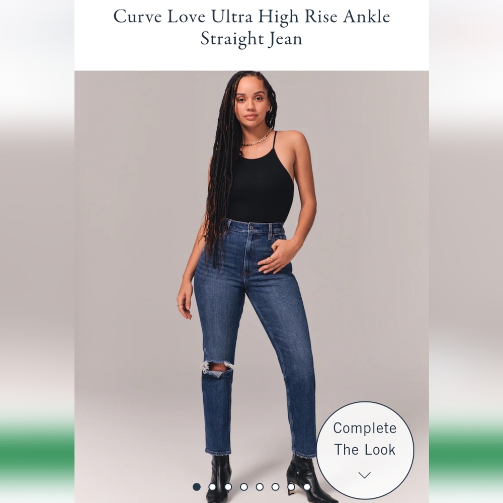 Abercrombie & Fitch curve love jeans